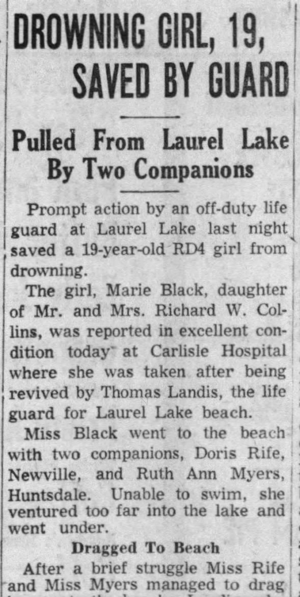 Clipping from The Sentinel